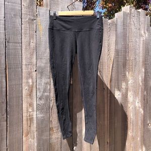 Black, full length leggings from Athleta